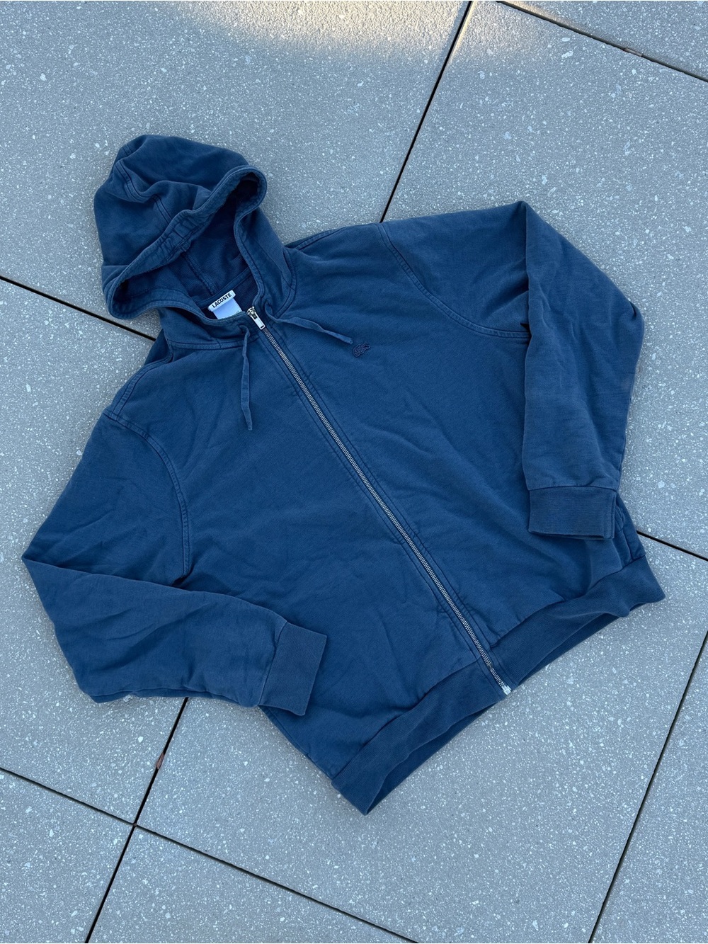 Lacoste Blue Zip Up Jacket